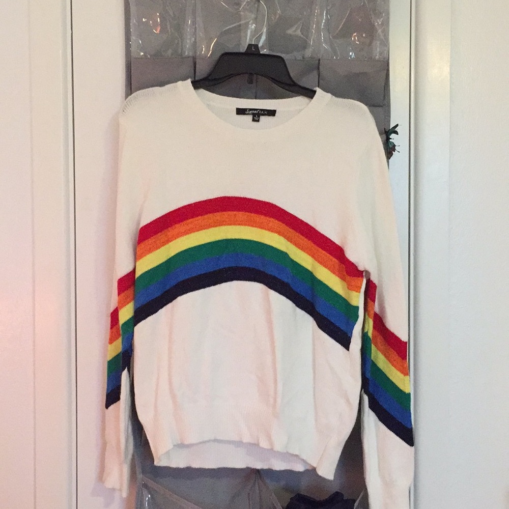 Soft Rainbow Sweater